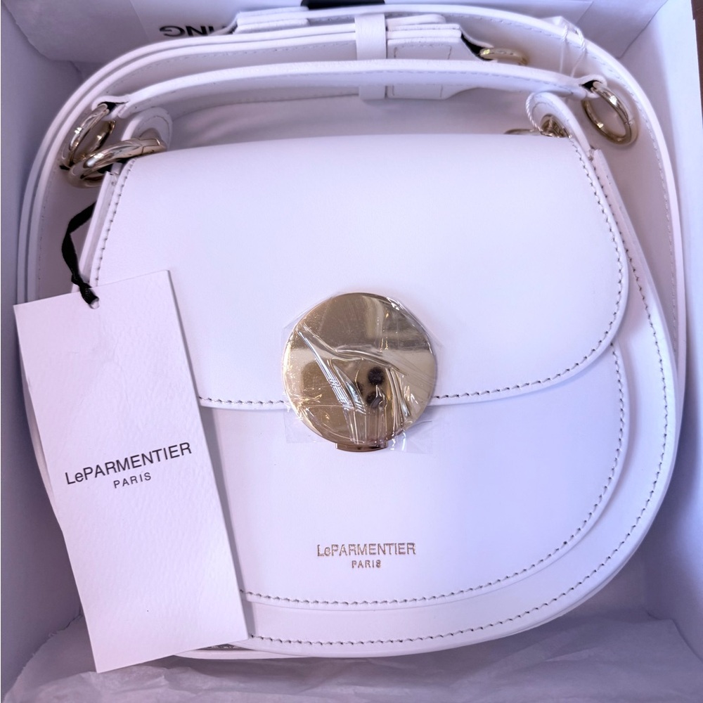 Le Parmentier Yucca Soho Top Handle shoulder Leather bag, France.